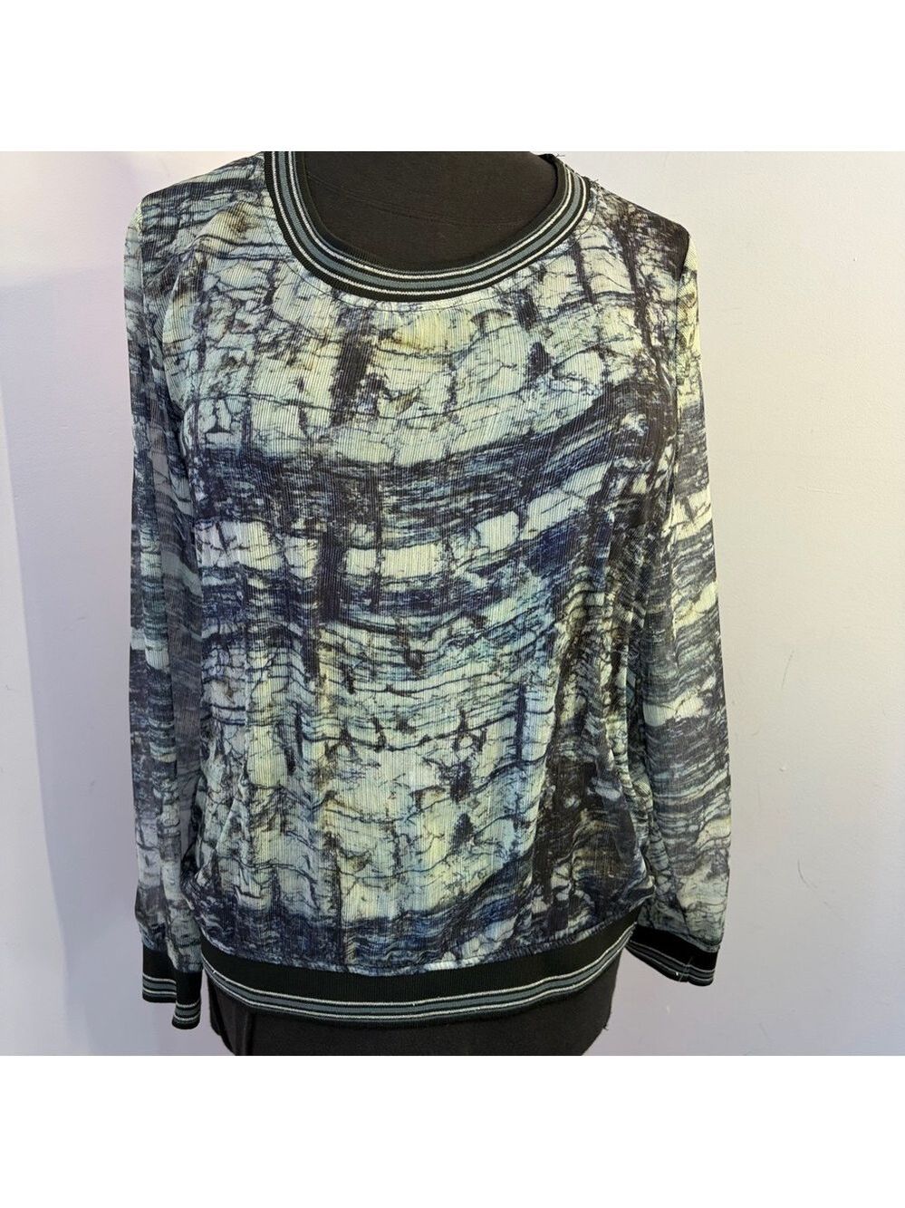 Michael Taylor Sheer Top, NWT, Size L